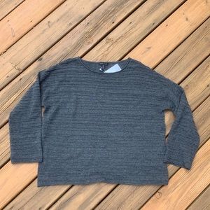 Eileen Fisher Bateau Rib Knit Sweater